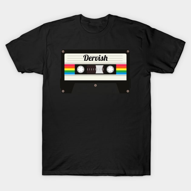 Dervish / Cassette Tape Style T-Shirt by GengluStore